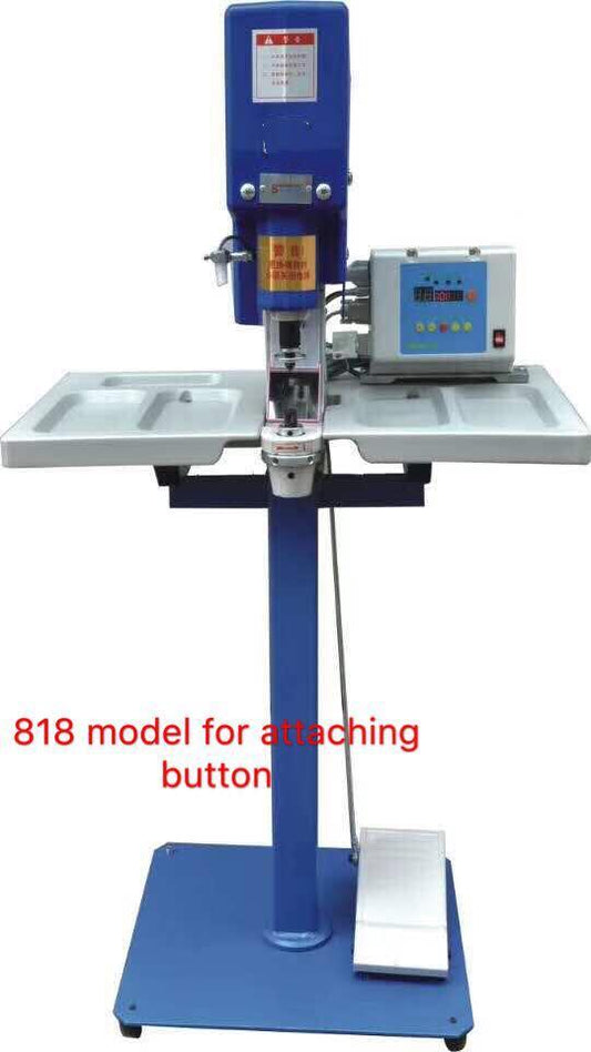 Troqueladora Prensa Tachadora Electronica Sew King JN 818 Botones - Commercio