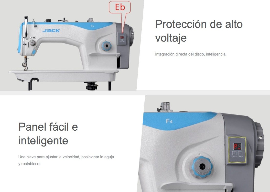 Plana Mecatronica Jack F4 Maquina De Coser - Commercio