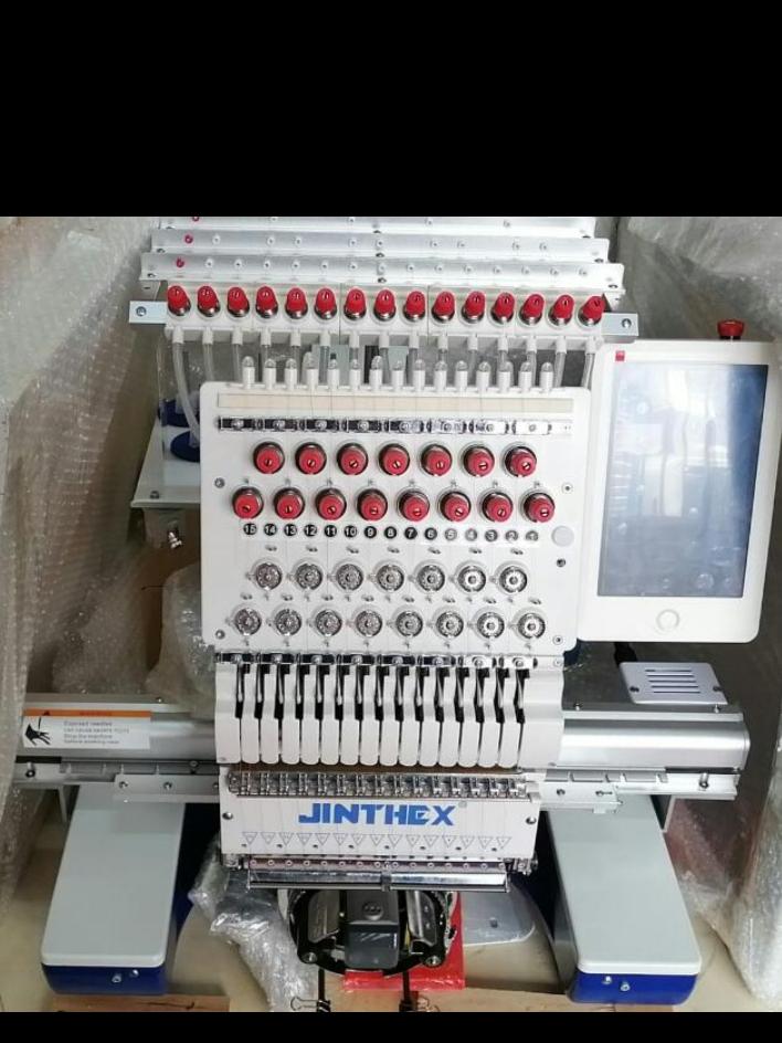 Bordadora Industrial Jinthex JN 1501 Kit Gorra 15 agujas Máquina Bordar - Commercio