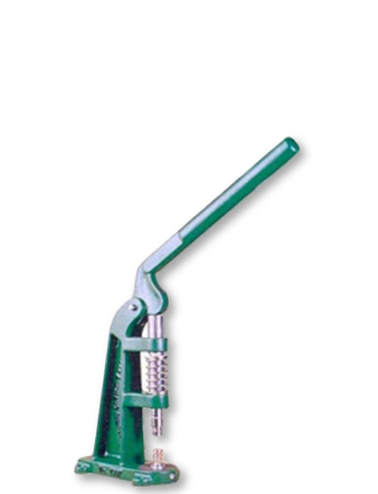 Troqueladora Prensa Manual Verde Troqueles Coloca Broches, Botones y Taches - Commercio