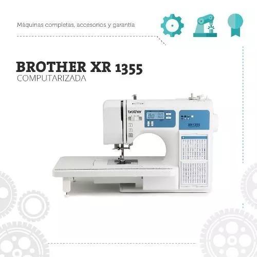 Xr 1355 Brother Maquina De Coser Familiar Computarizada Acolchar - Commercio