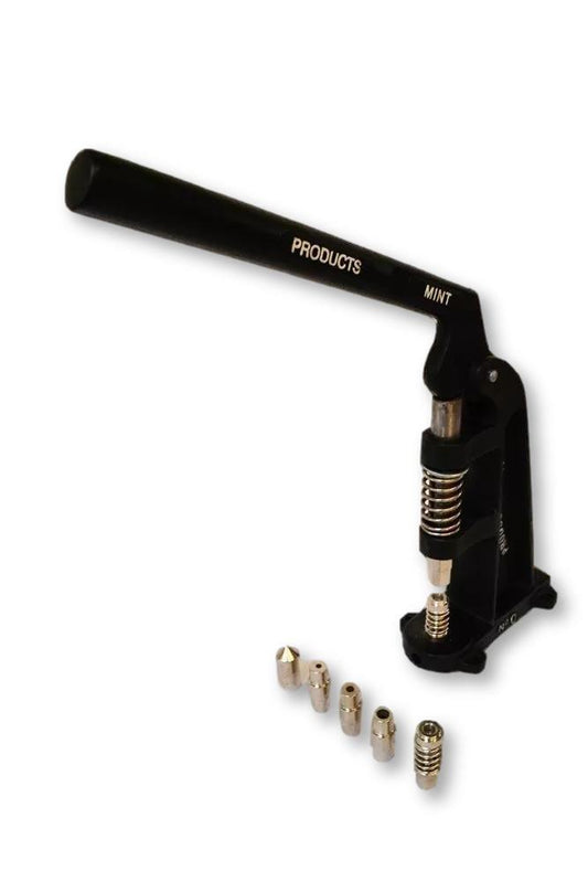 Troqueladora Prensa Manual Broches Botones + 1 Juego Troquel - Commercio