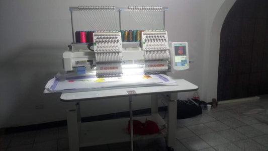 Bordadora Industrial Kansew KS 1502 Kit Gorra Máquina Bordar - Commercio