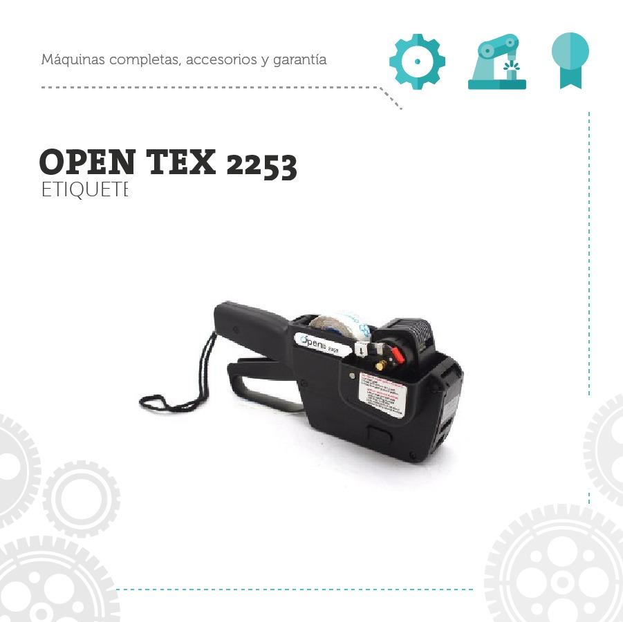 Etiquetadora Manual Open Tiqueteadora Tex 2253 - Commercio