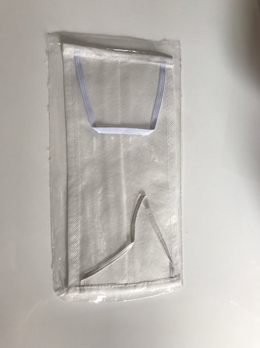 Tapabocas Respirador Cordon Elastico Termosellado Clip Nasal - Commercio