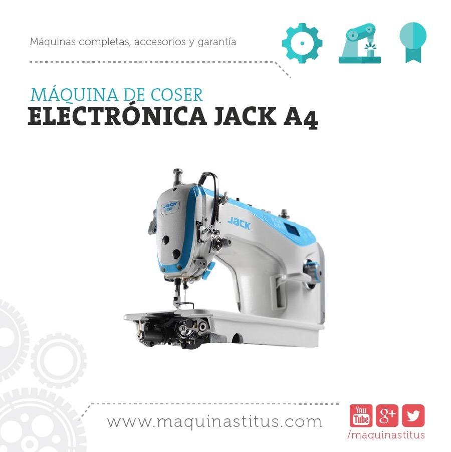 Plana Electronica Jack A4 Maquina De Coser Semi - Commercio